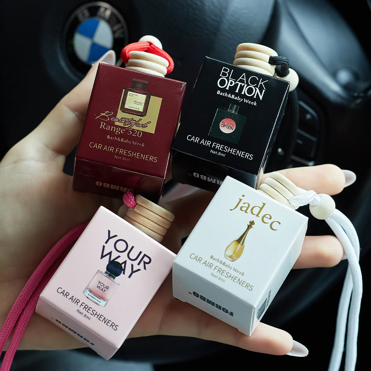 Designer car perfume range